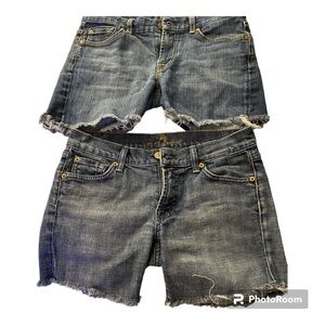 Seven for all mankind jeans, two pairs